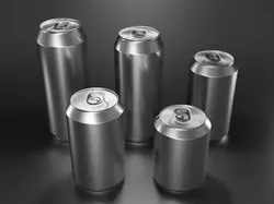 Soda can - 5 sizes 3D model