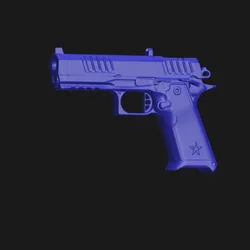 STI STACCATO HD P4.5 4.5X DS 2011 - Real Size 3D Scan High Quality Gun Mold