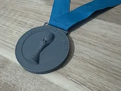 WK football 2026 medal - Free 3D Print Model