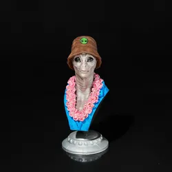 Alien Tourist Bust #1 - Steve