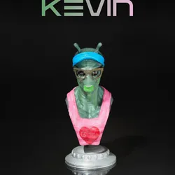 Alien Tourist Bust #1 - Steve