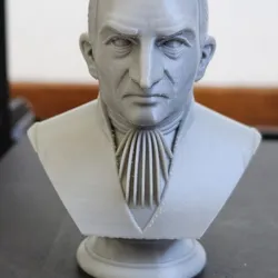 Bust of the Paraguayan procer José Gaspar Rodríguez de Francia
