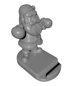 Cute santa Phone Holder