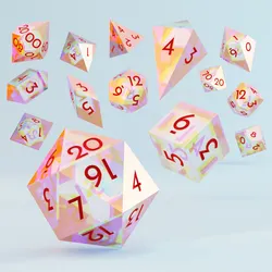 Dice Masters Set - 14 Shapes - Josefin Font - Supports Included