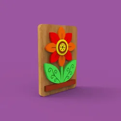 Flower Assembly Toy
