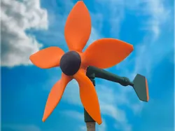 Flower Windmill | Garden Windmill - Free 3D Print Model