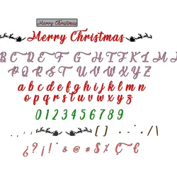 Letters and Numbers CHRISTMAS (3) | Logo