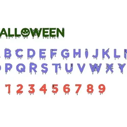 Letters and Numbers HALLOWEEN (1) Letters and Numbers | Logo