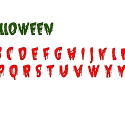 Letters and Numbers HALLOWEEN (2) Letters and Numbers | Logo