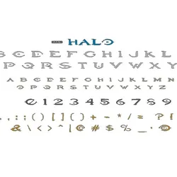 Letters and Numbers HALO Letters and Numbers | Logo
