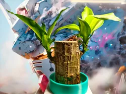 Lucky Wood Minimalist Planter Base - Free 3D Print Model