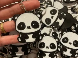 PANDA BEAR KEYCHAIN  - Free 3D Print Model