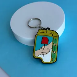 peronist coat of arms 3d keychain