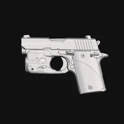Sig Sauer P938 Streamlight TLR6 Real Size Scan 3D Gun Mold