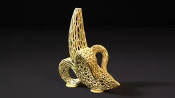Vase banana 3D print model