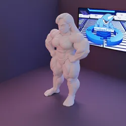 Very strong woman