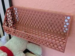 Wall holder for cosmetic tissues - Free 3D Print Model