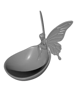 Whimsical Fairy Jewelry Bowl | Elegant Fantasy Catchall Dish for Rings, Necklaces & Trinkets