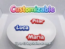 Batch Keychain Generator – Create up to 12 at Once - Free 3D Print Model