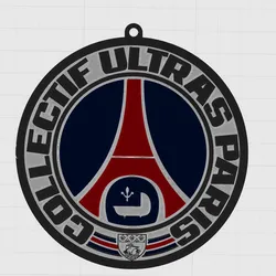 Collectif Ultras Paris Officiel key ring