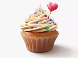 Cupcake Stylized 3D model
