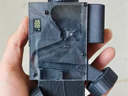 DIY a high-performance pellet sifter for 40 yuan, with adjustable speed, speed display, battery level display, adjustable size, and no need for an external power source. - Free 3D Print Model