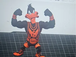 Duffy Duck Wrestler - Free 3D Print Model