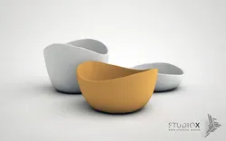 ELEMENTs RUSTIC BOWL - MEDIUM 3D print model
