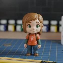 Ellie Williams - The Last Of Us - Chibi Style