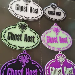 Ghost Host Badge / Haunted Mansion Ghost host