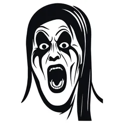 Ghostface Scream Wall Art Decor 1