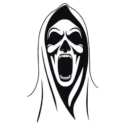 Ghostface Scream Wall Art Decor 3