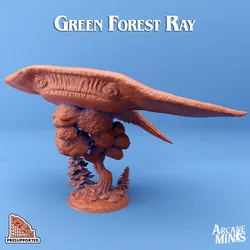 Green Forest Rays