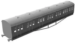 GWR Articulated mainline and city composite (3 coach set) 1/100 scale