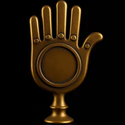 Hand of Al-Abbas – Traditional Islamic Symbol of Loyalty and Sacrifice (3D Printable Model)