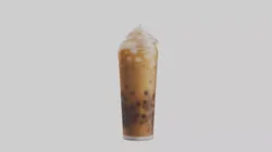 Iced coffee model Low-poly 3D model