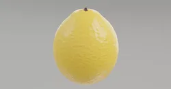 Lemon Low-poly 3D model