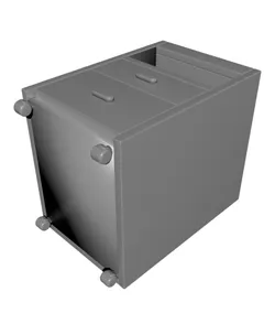 Miniature Replica 01. UPPSPEL Drawer Unit on Casters for Miniature Dollhouse - IKEA - 3D Print Insta