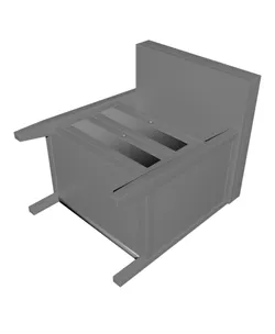 Miniature Replica 05. SUNDVIK Changing Table V2 for Miniature Dollhouse - IKEA - 3D Print Instant Do
