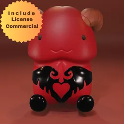 OCHINCHIN CUTE FIGURE + DEMON / PENIS CUTE FIGURE T3 LICENSE COMMERCIAL