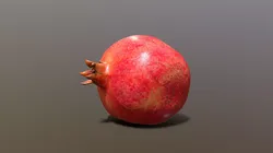 Parfianka Pomegranate Low-poly 3D model
