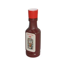 Sauces and Condiments Hoisin Sauce Low-poly 3D model