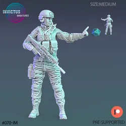 Soldier Squad Operator / Space Officer / Cyberpunk Warrior / Invasion Army / Trooper Attack / Sci-Fi Encounter