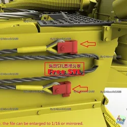 Tiger Tank Lift Side Wire Bracket.(STL-16-35)
