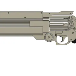 Vash's Gun from Trigun Anime