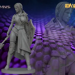 WARRIOR FOR TABLETOP RPG