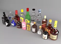 Alcol colletion-3 3D model
