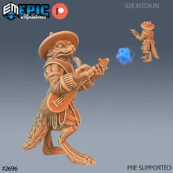 Fox Folk Tribe Bard / Feline Humanoid / Catfolk Warrior / Male Fennek / Wild Animal Encounter