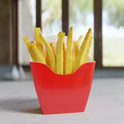 French Fries Low-poly 3D model