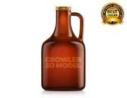 Growler Beer 3D model